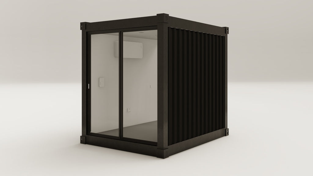Work Space - 7.5 - Graphite Black - 2 Doors