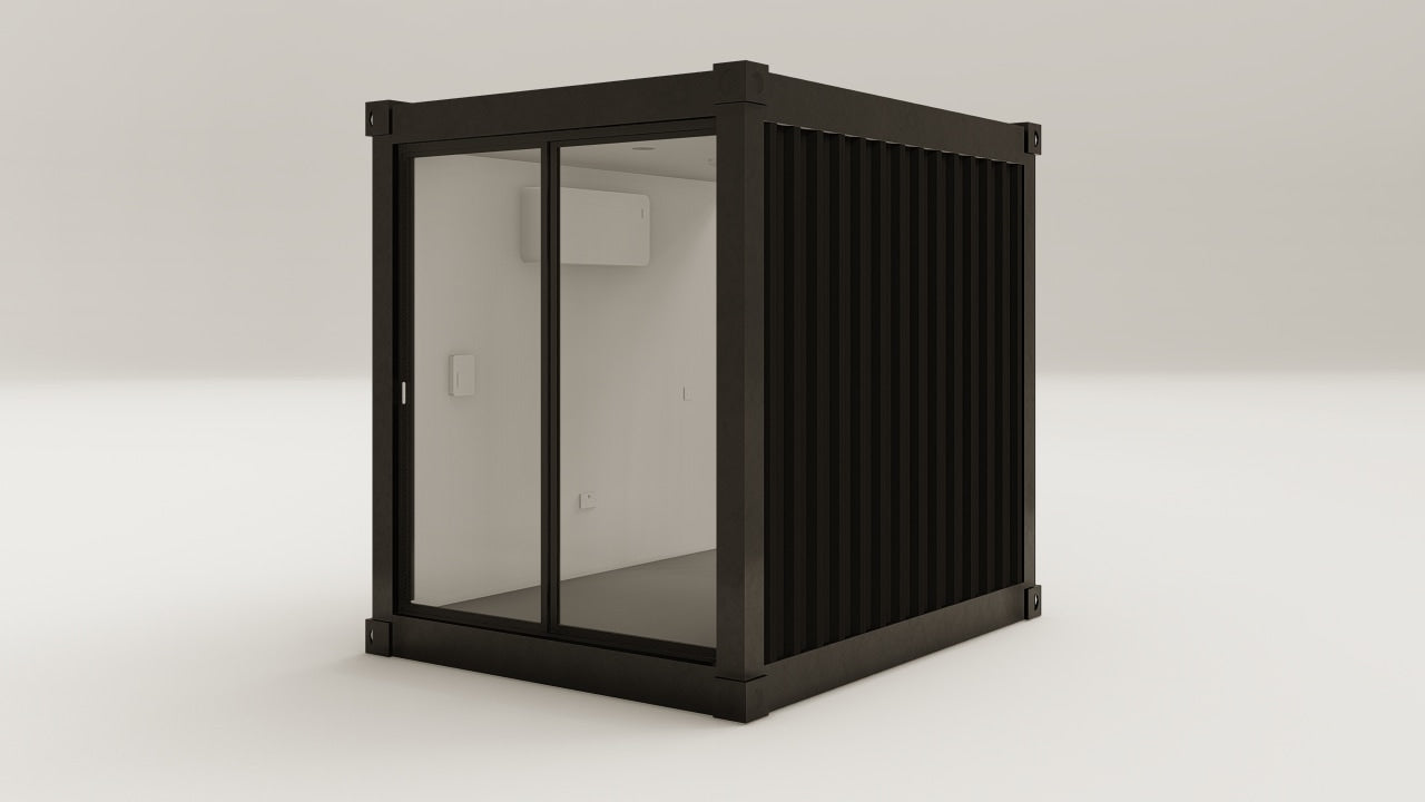 Work Space - 7.5 - Graphite Black - 2 Doors