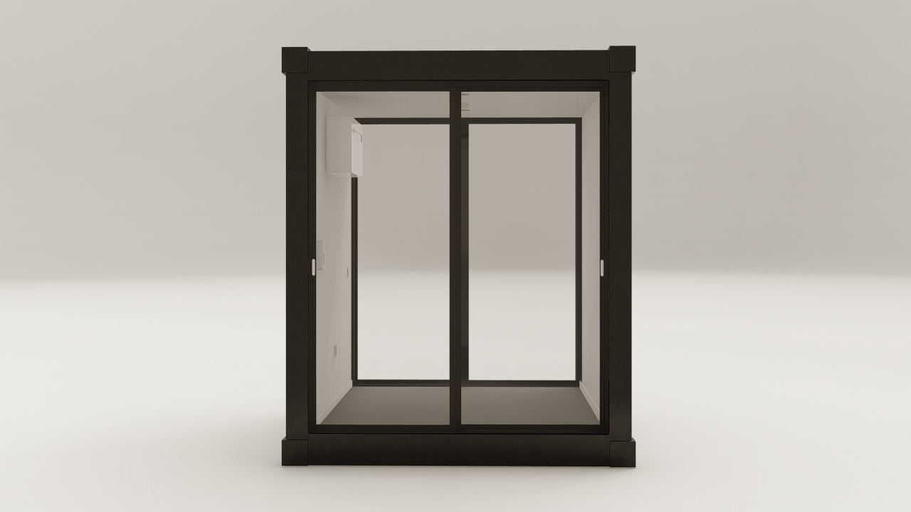 Work Space - 7.5 - Graphite Black - 2 Doors