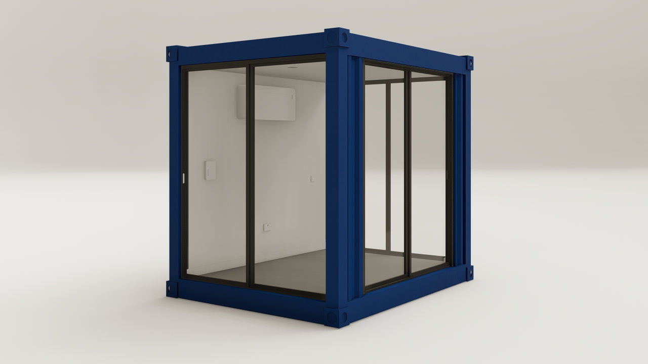 Studio - 7.5 - Gentian Blue - 2 End Doors 1 Side Door view 1