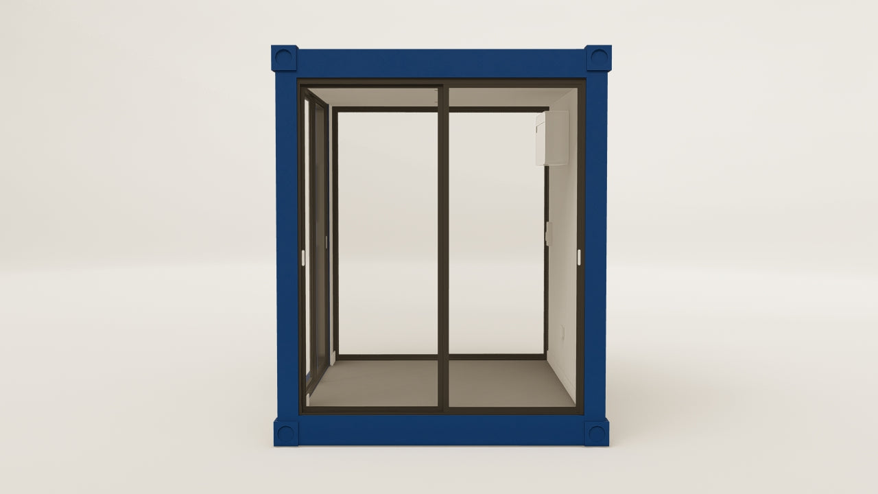 Studio - 7.5 - Gentian Blue - 2 End Doors 1 Side Door view 2