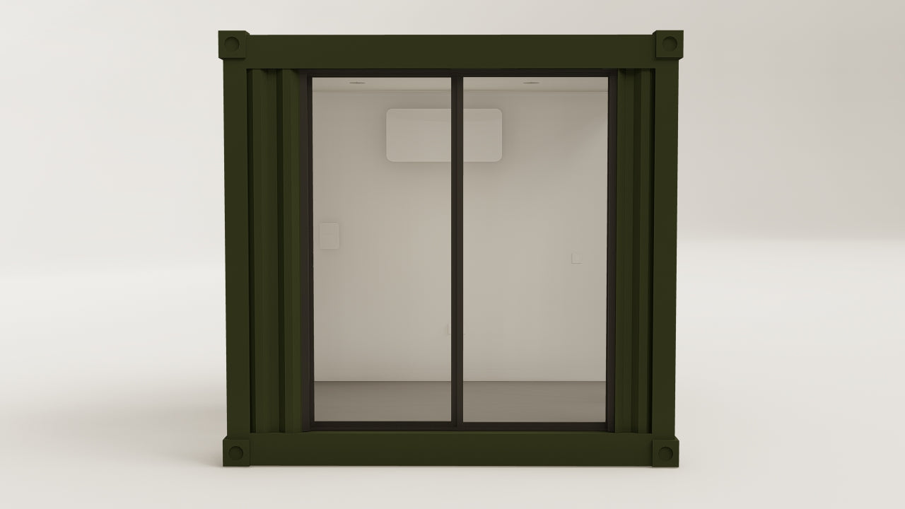 Studio - 7.5 - Bottle Green - 2 End Doors 1 Side Door view 4