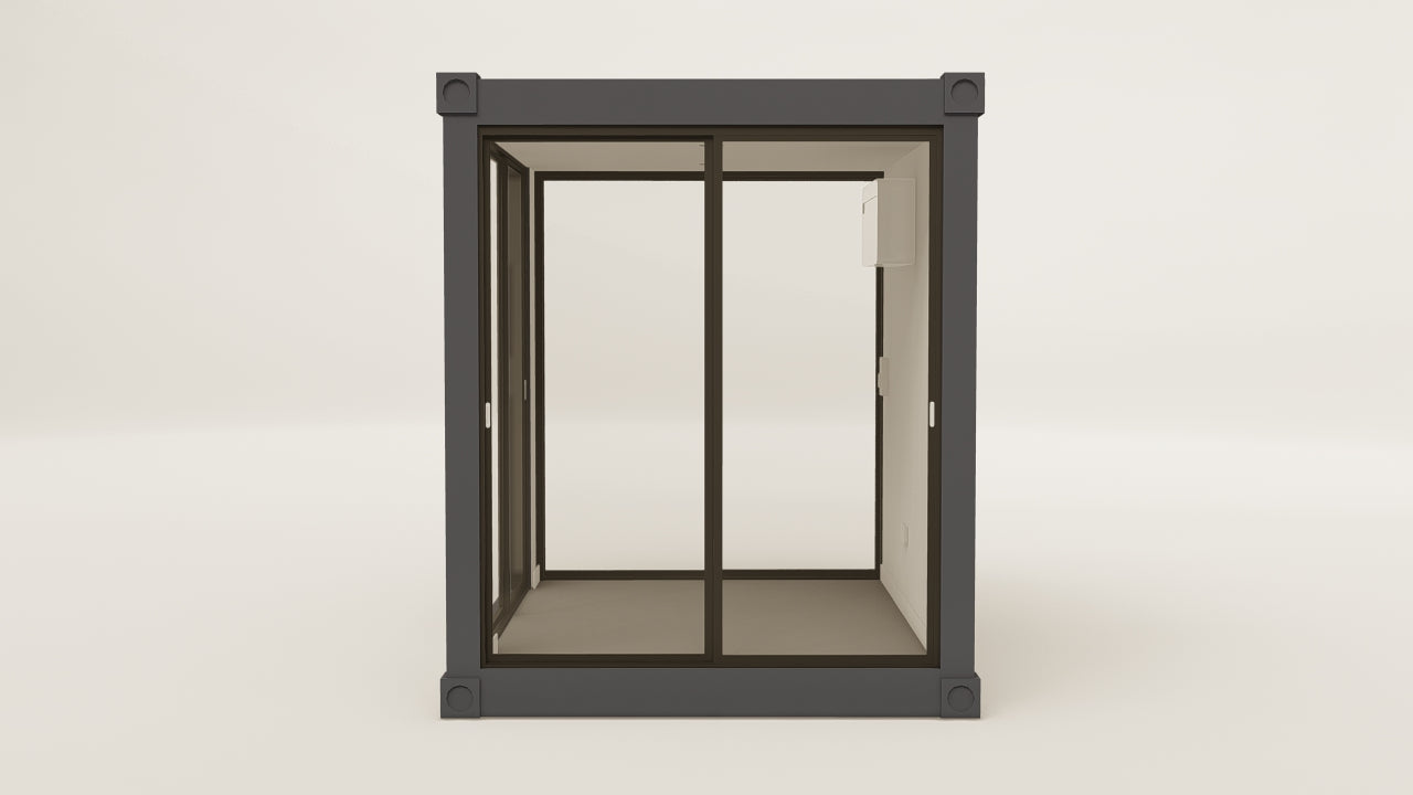 Studio - 7.5 - Anthracite - 2 End Doors 1 Side Door view 2