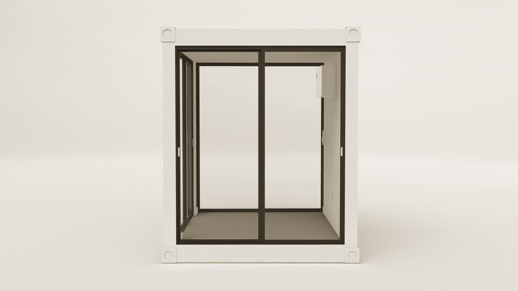 Studio - 7.5 - Pure White - 2 End Doors 1 Side Door view 2