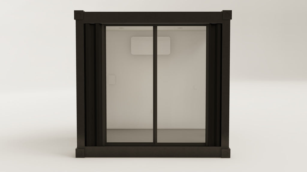 Work Space - 7.5 - Graphite Black - 3 Doors