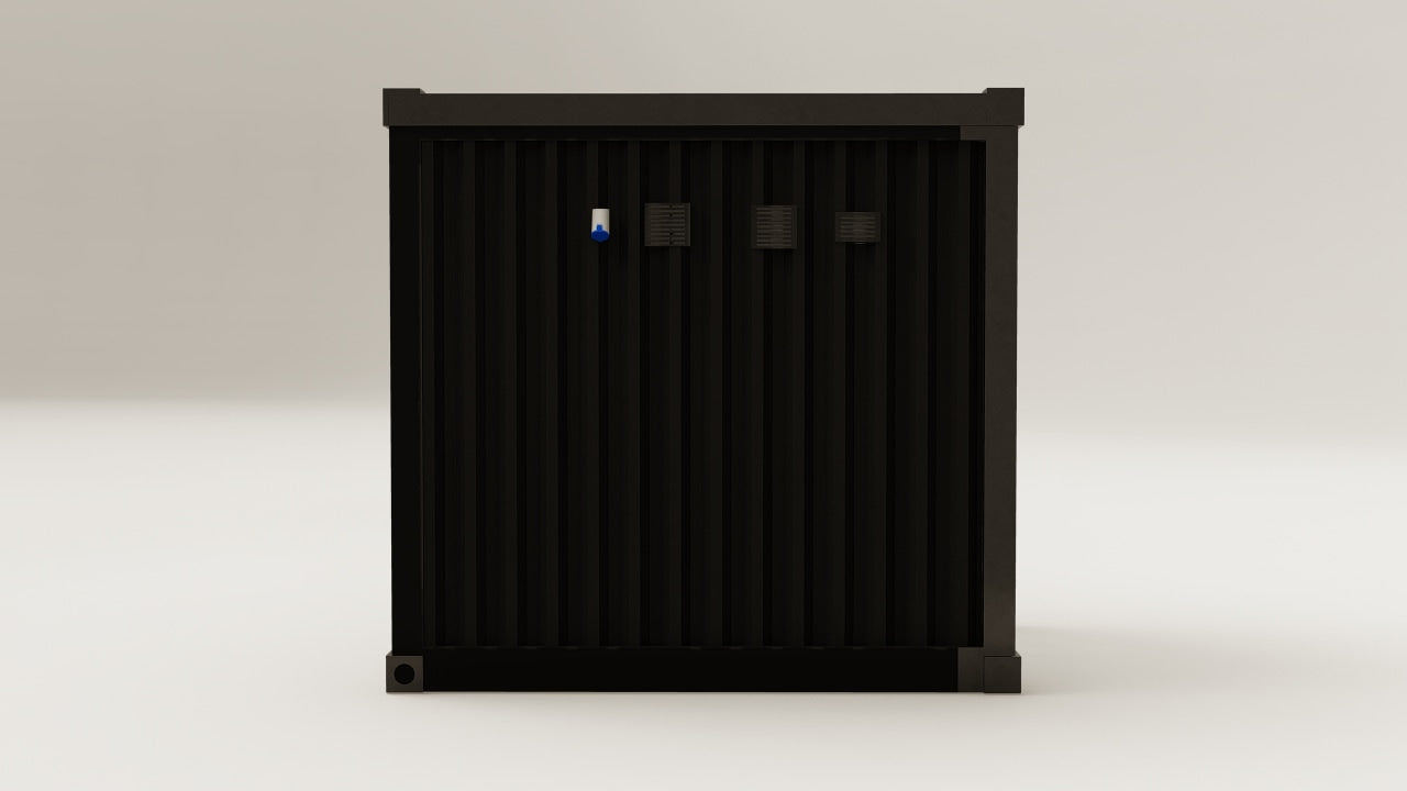 Work Space - 7.5 - Graphite Black - 3 Doors