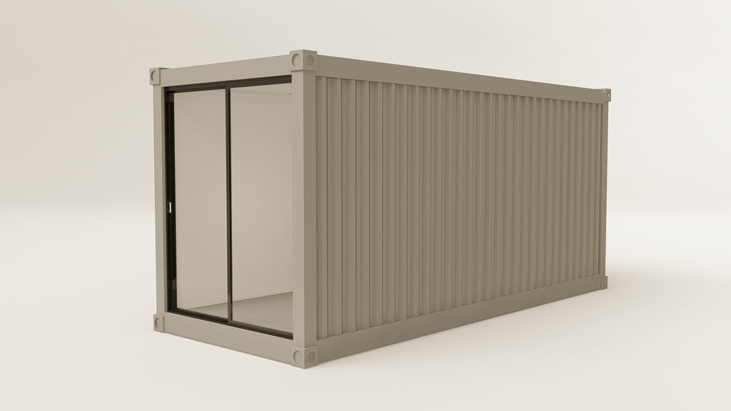 Studio - 15 - Grey Aluminium - 1 End Door view 2