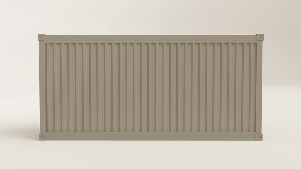 Work Space - 15 - Grey Aluminium - 1 Door