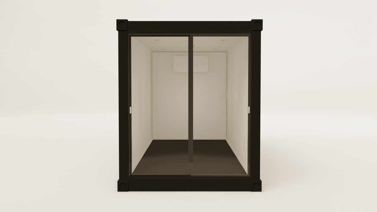 Work Space - 15 - Graphite Black - 1 Door