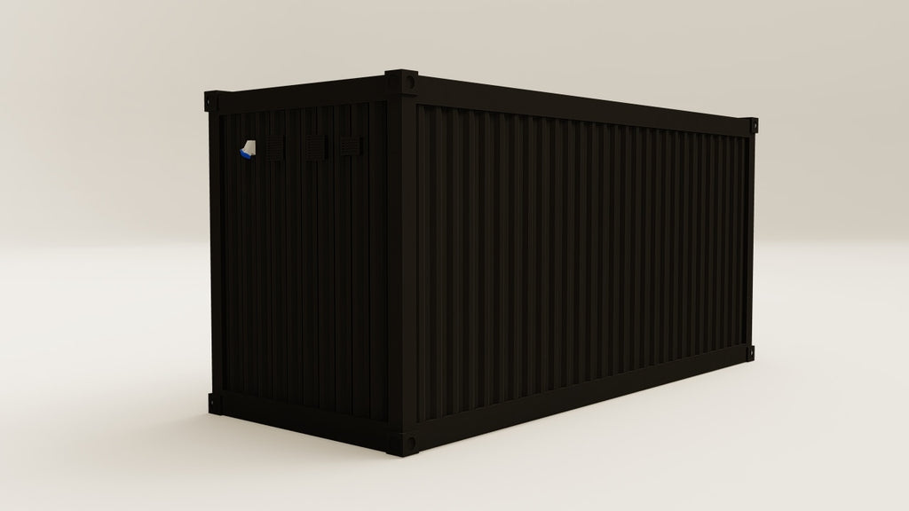 Work Space - 15 - Graphite Black - 1 Door