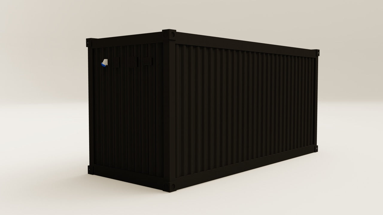 Work Space - 15 - Graphite Black - 1 Door