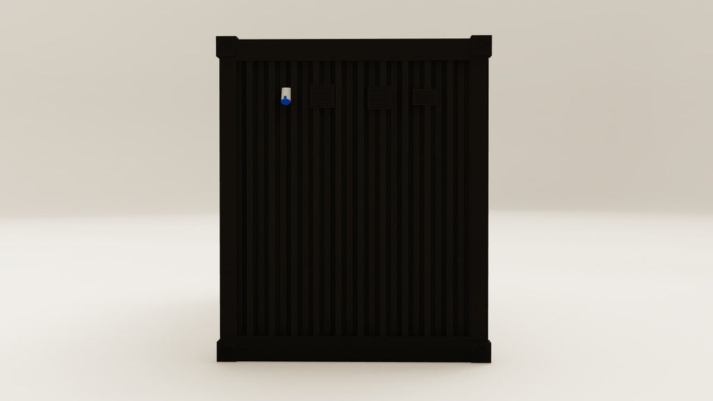 Work Space - 15 - Graphite Black - 1 Door