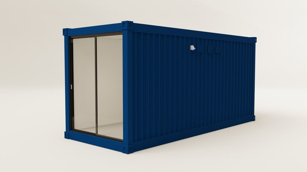 Work Space - 15 - Gentian Blue - 2 Doors