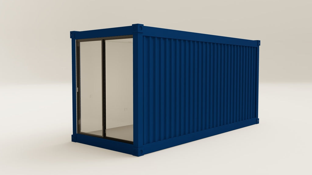 Work Space - 15 - Gentian Blue - 2 Doors