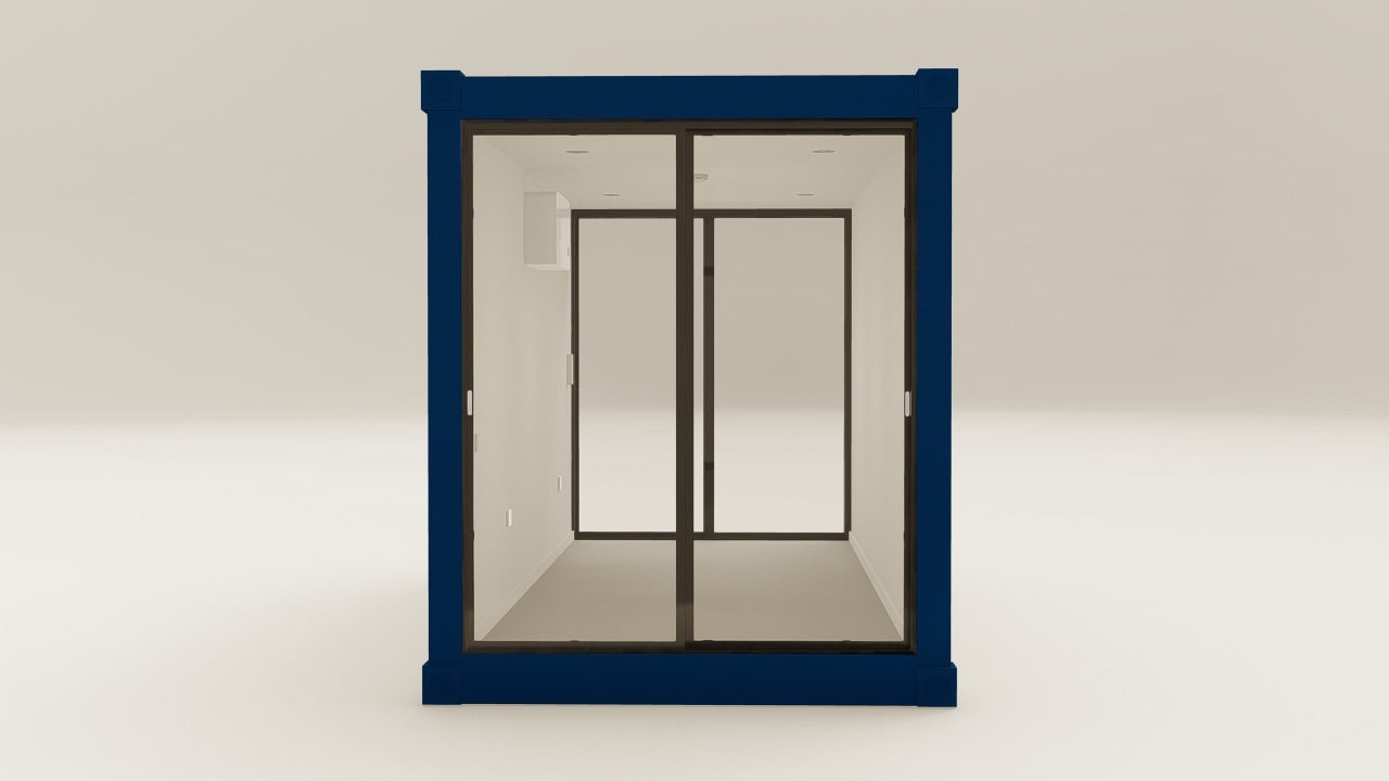 Work Space - 15 - Gentian Blue - 2 Doors