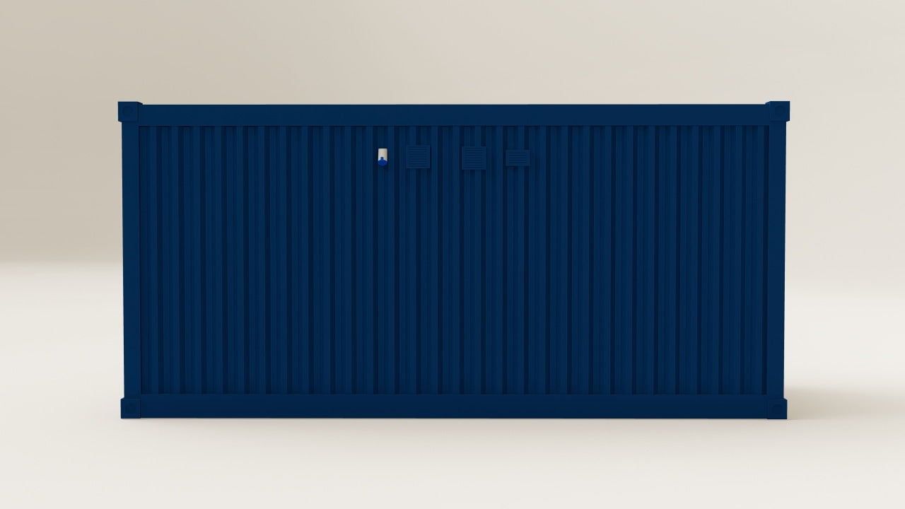 Work Space - 15 - Gentian Blue - 2 Doors