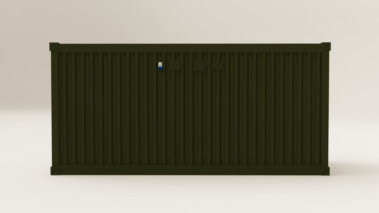 Work Space - 15 - Bottle Green - 2 Doors