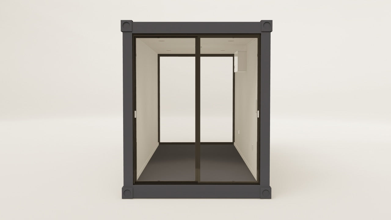 Work Space - 15 - Anthracite - 2 Doors