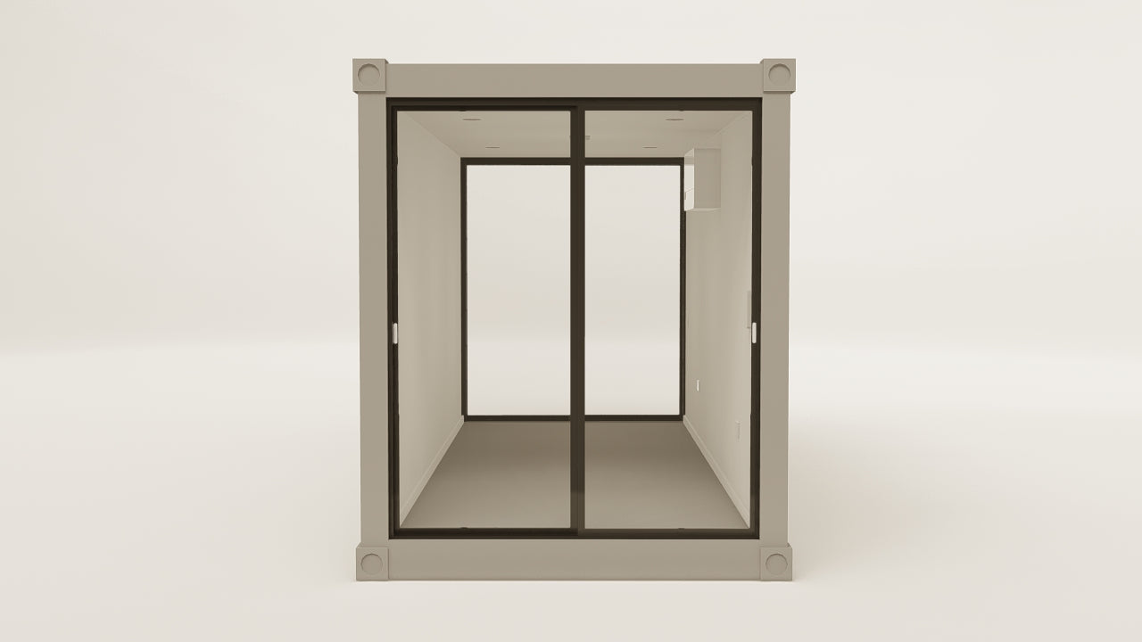 Studio - 15 - Grey Aluminium - 2 End Doors view 2