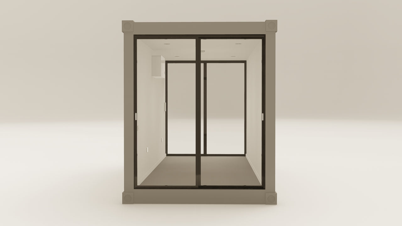 Studio - 15 - Grey Aluminium - 2 End Doors view 5