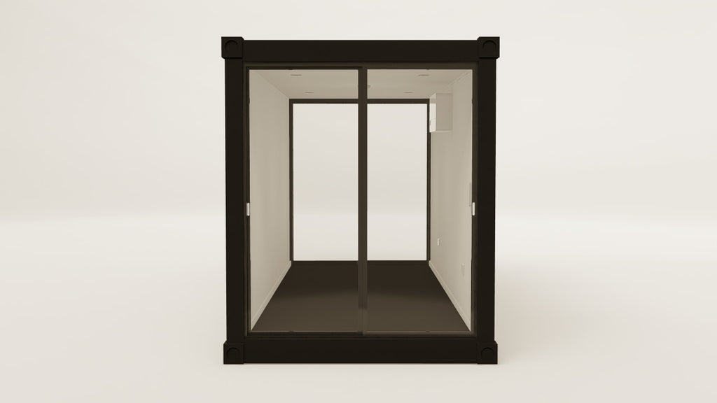 Work Space - 15 - Graphite Black - 2 Doors