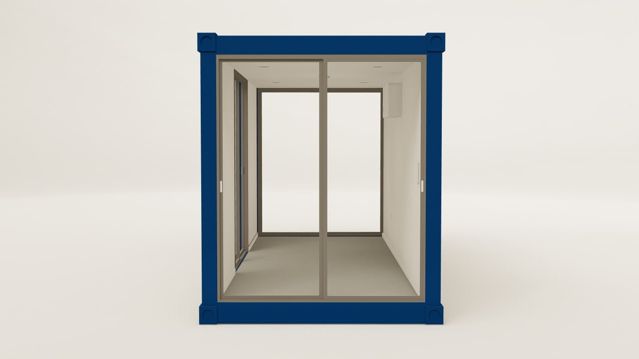 Work Space - 15 - Gentian Blue - 3 Doors