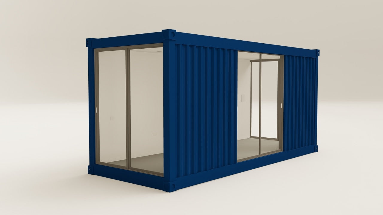 Work Space - 15 - Gentian Blue - 3 Doors