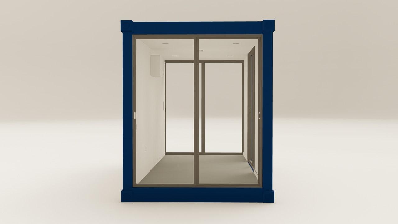 Work Space - 15 - Gentian Blue - 3 Doors