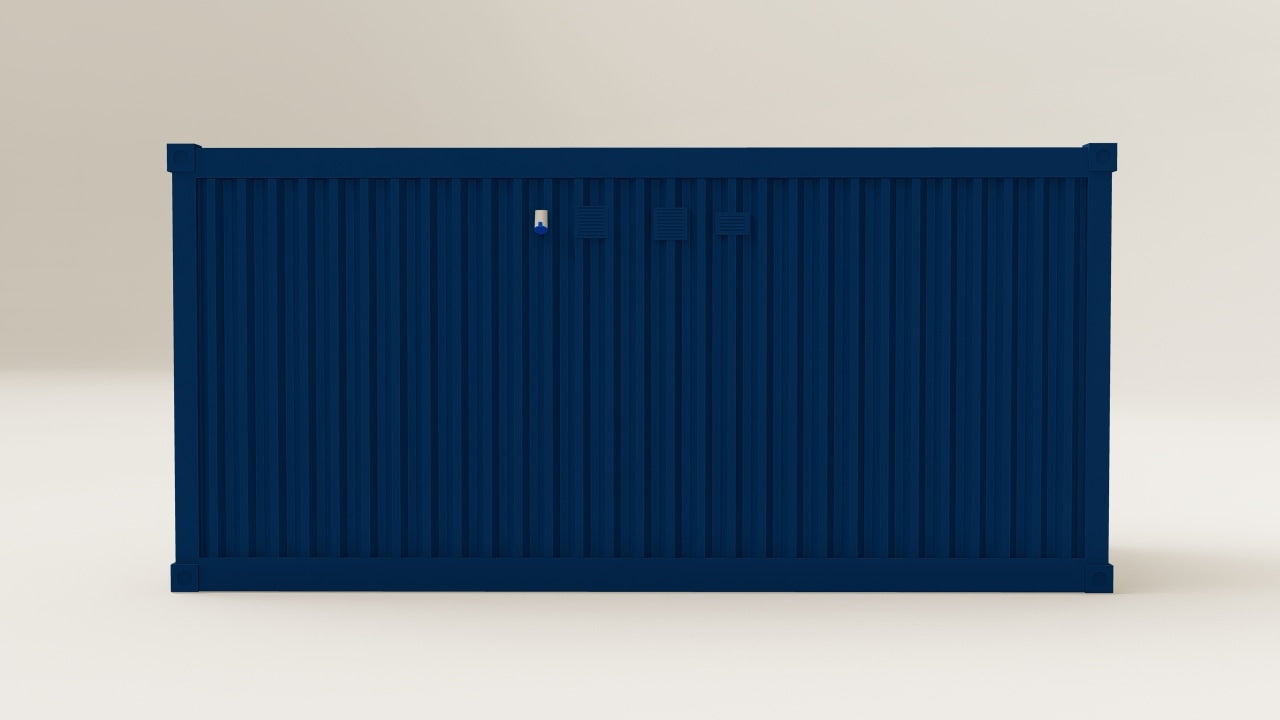 Work Space - 15 - Gentian Blue - 3 Doors