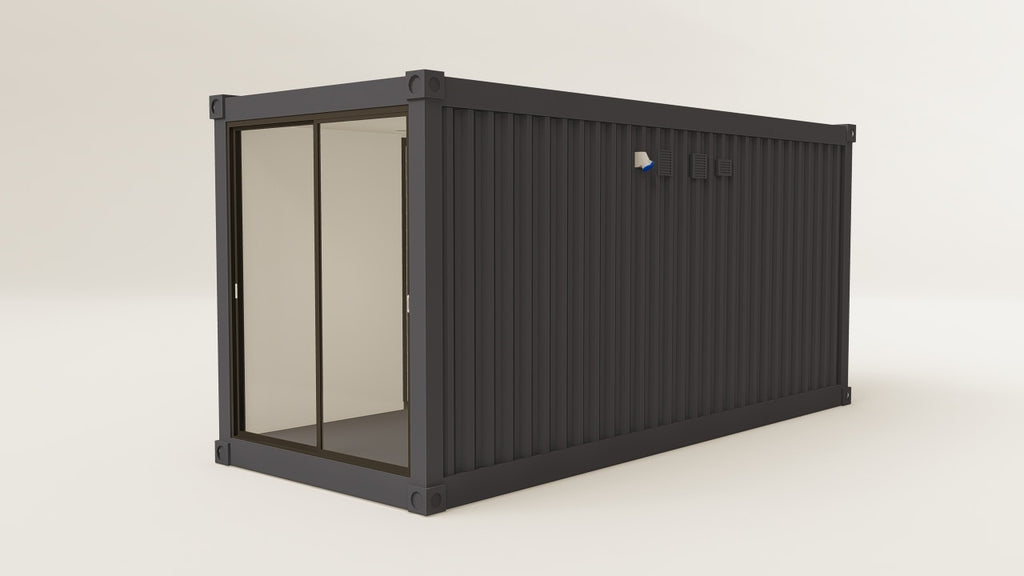 Work Space - 15 - Anthracite - 3 Doors