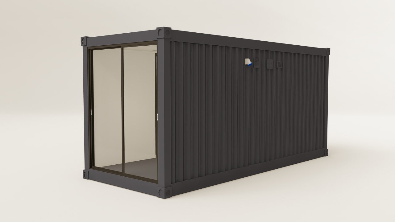 Work Space - 15 - Anthracite - 3 Doors