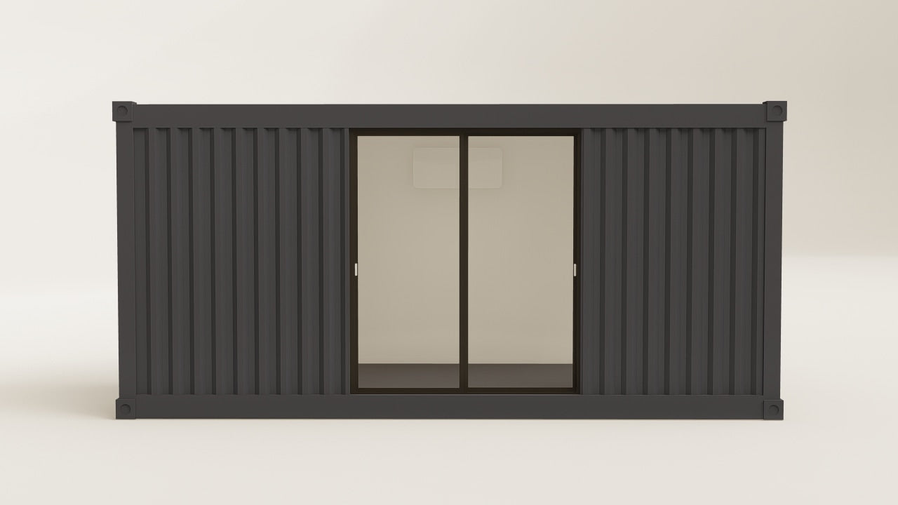 Work Space - 15 - Anthracite - 3 Doors