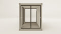 Studio - 15 - Grey Aluminium - 2 End Doors 1 Side Door view 1