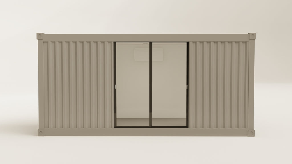 Studio - 15 - Grey Aluminium - 2 End Doors 1 Side Door view 3