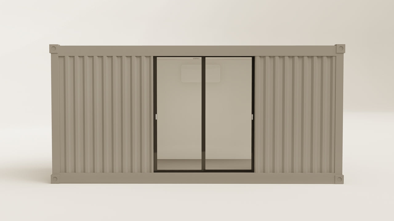 Studio - 15 - Grey Aluminium - 2 End Doors 1 Side Door view 4