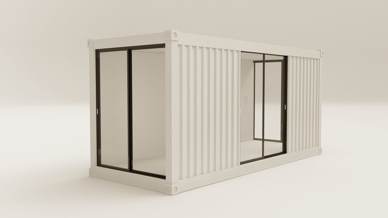 Studio - 15 - Pure White - 2 End Doors 1 Side Door view 1