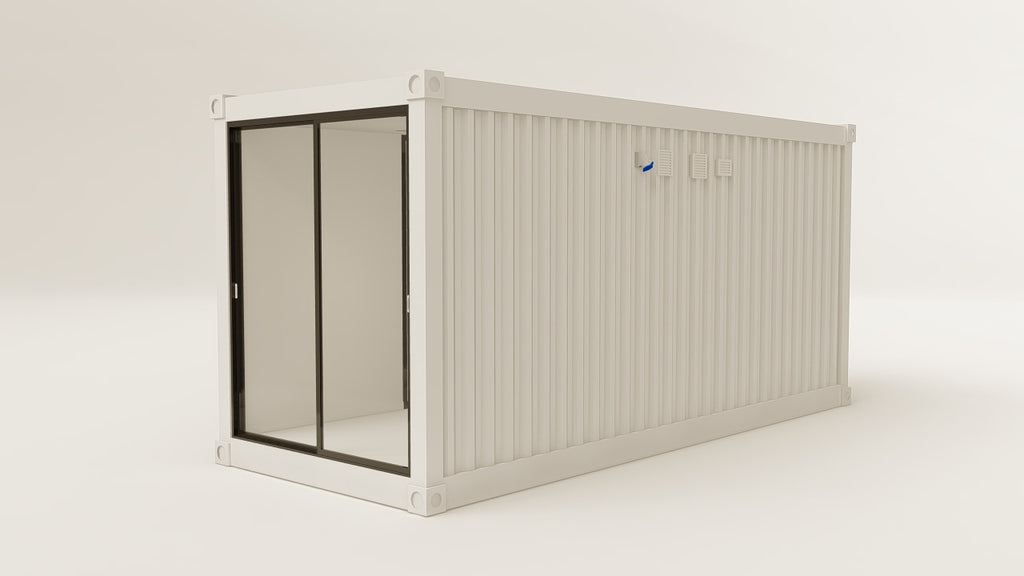 Work Space - 15 - Pure White - 3 Doors