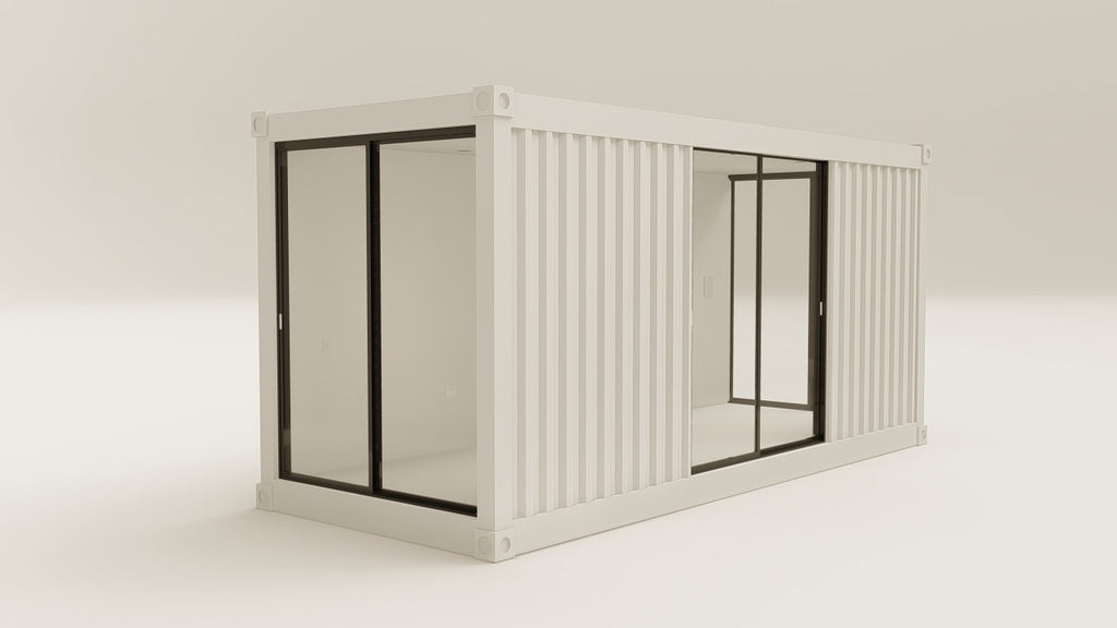 Work Space - 15 - Pure White - 3 Doors