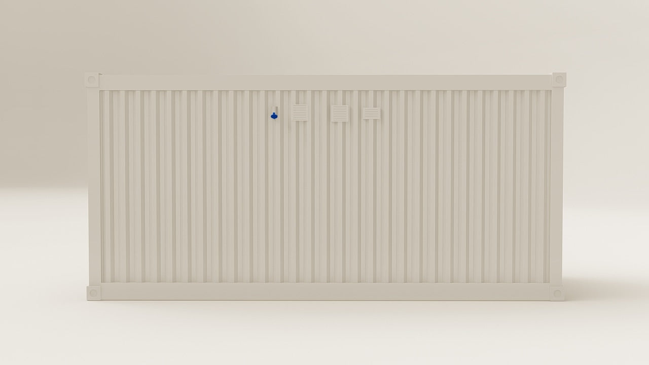 Work Space - 15 - Pure White - 3 Doors