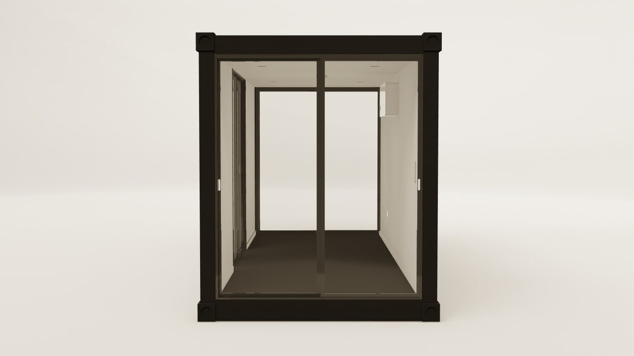 Work Space - 15 - Graphite Black - 3 Doors