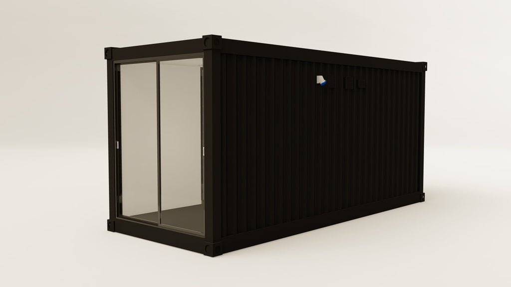 Work Space - 15 - Graphite Black - 3 Doors