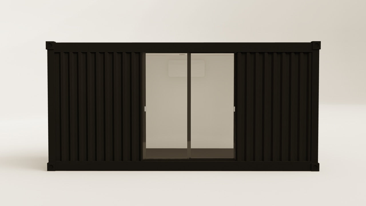 Work Space - 15 - Graphite Black - 3 Doors