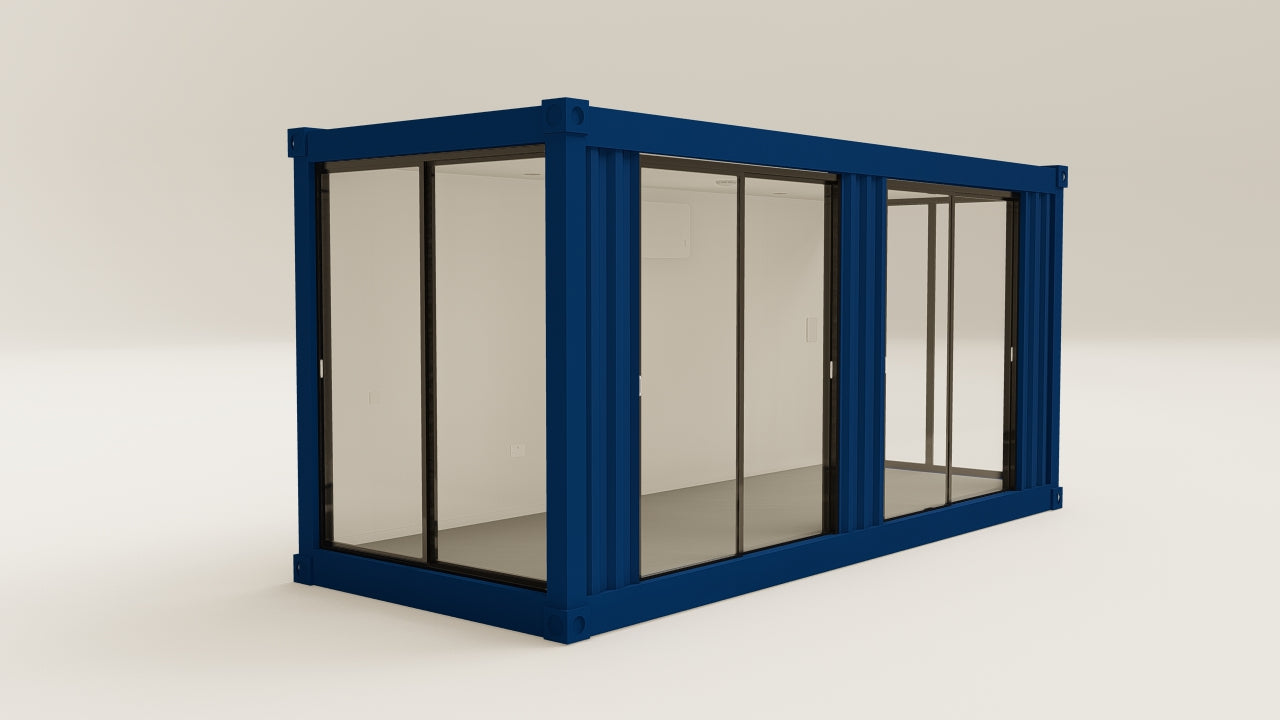 Studio - 15 - Gentian Blue - 2 End Doors 2 Side Doors view 1