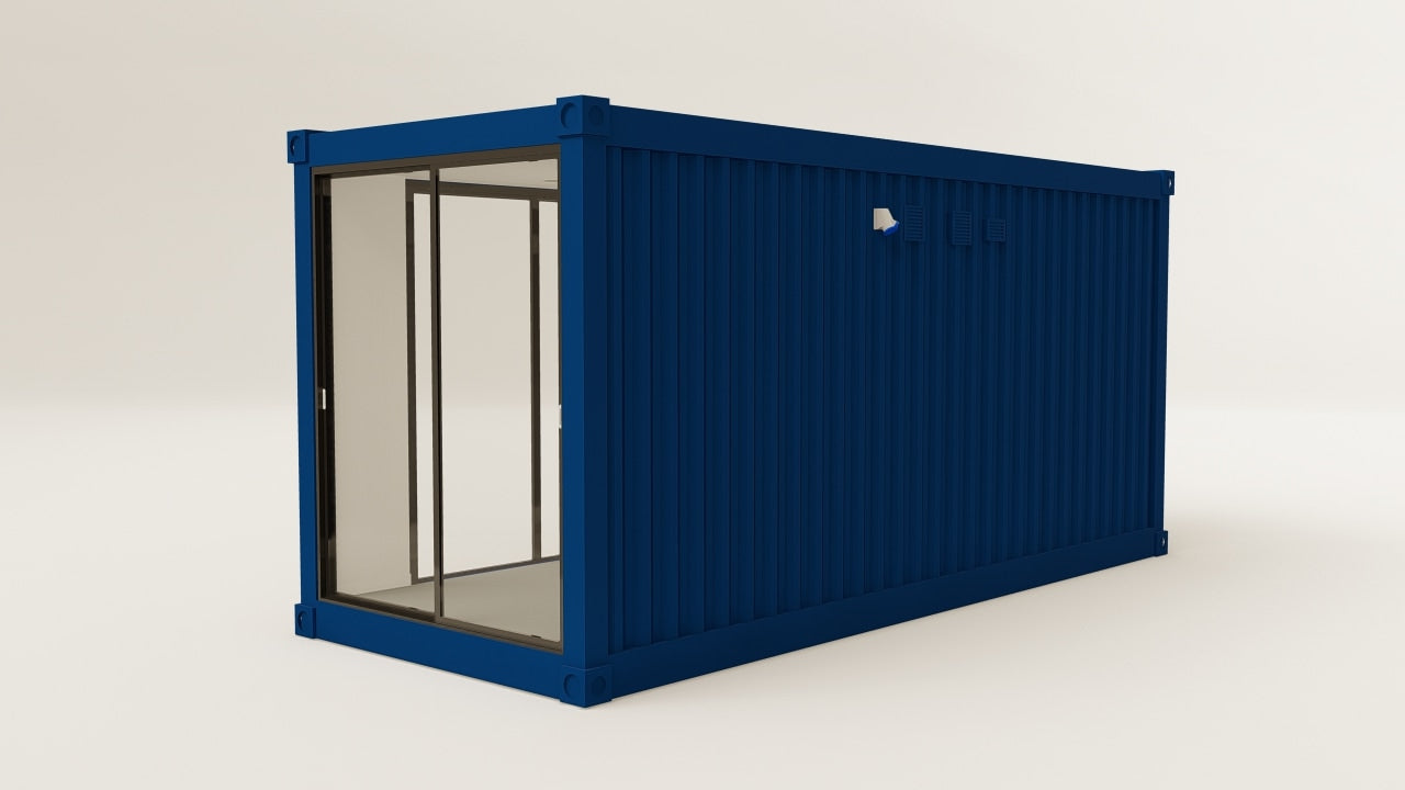 Work Space - 15 - Gentian Blue - 4 Doors