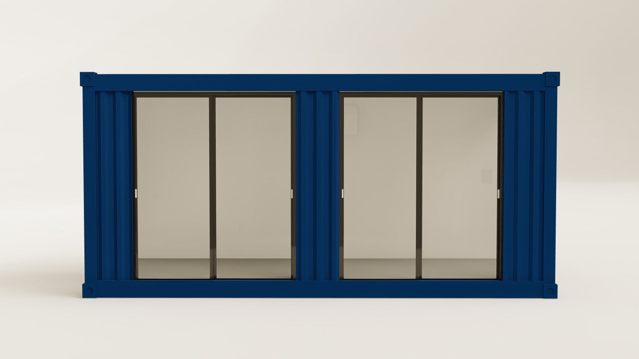 Work Space - 15 - Gentian Blue - 4 Doors