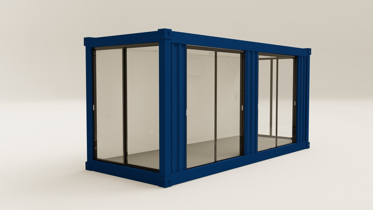 Work Space - 15 - Gentian Blue - 4 Doors