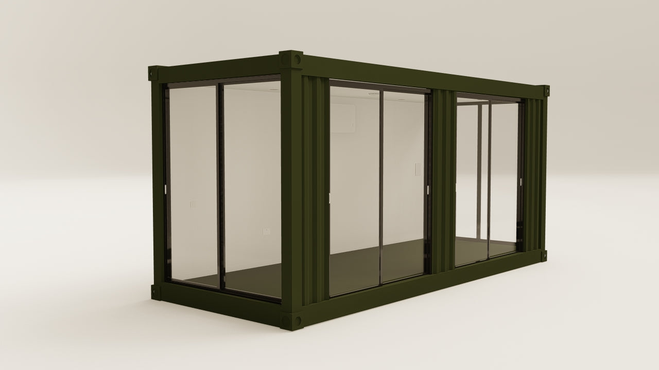 Studio - 15 - Bottle Green - 2 End Doors 2 Side Doors view 1