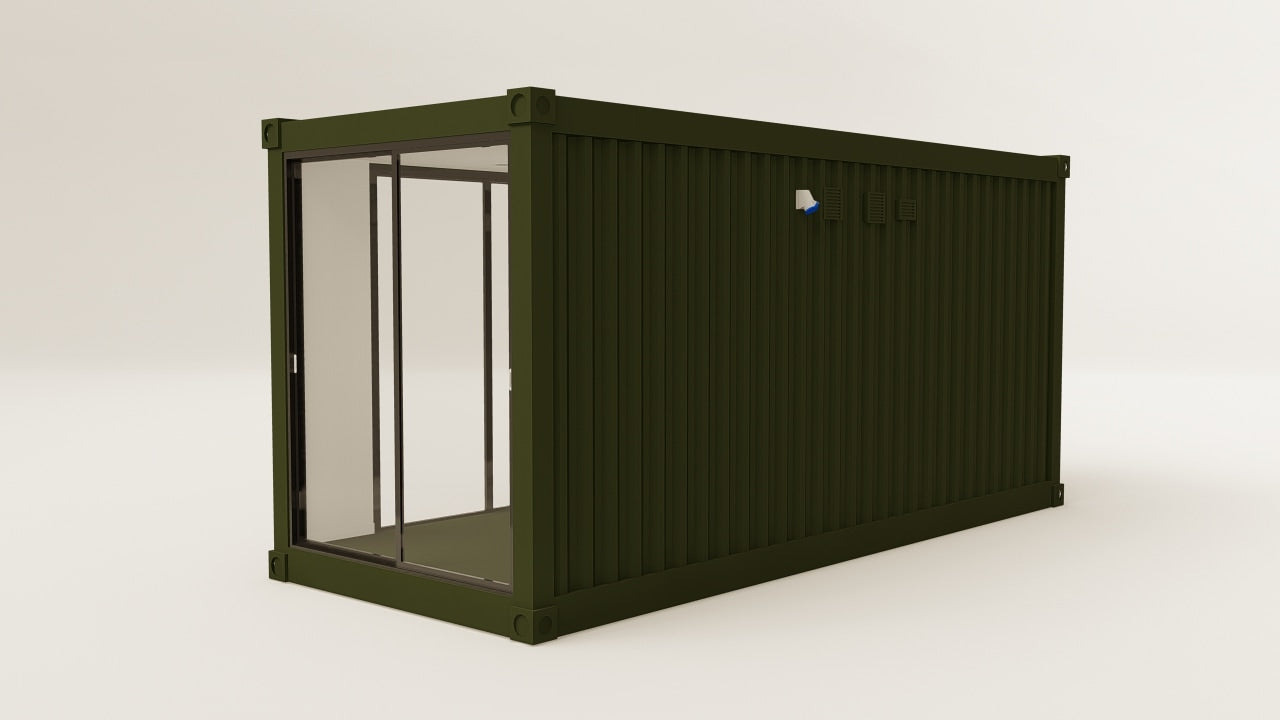 Work Space - 15 - Bottle Green - 4 Doors