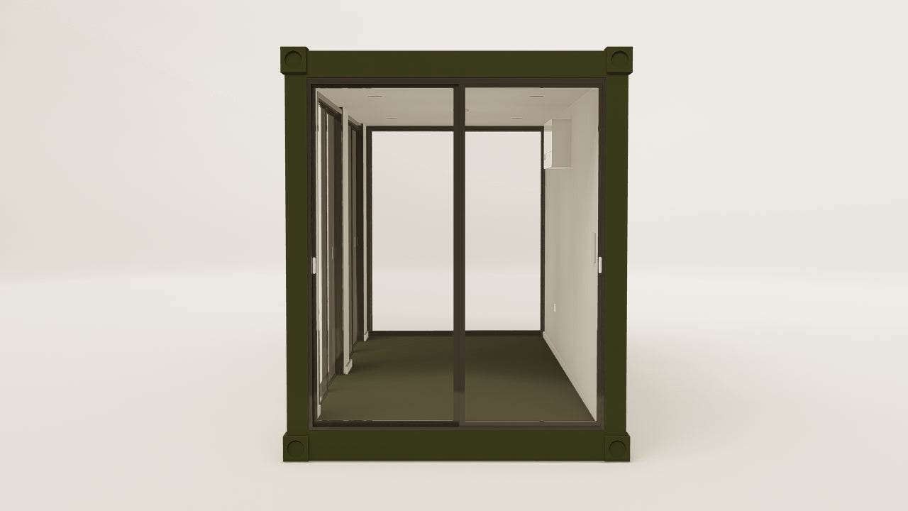 Studio - 15 - Bottle Green - 2 End Doors 2 Side Doors view 2