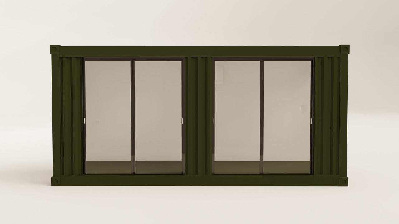 Work Space - 15 - Bottle Green - 4 Doors